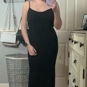 Black Sparkly Prom Dress🖤